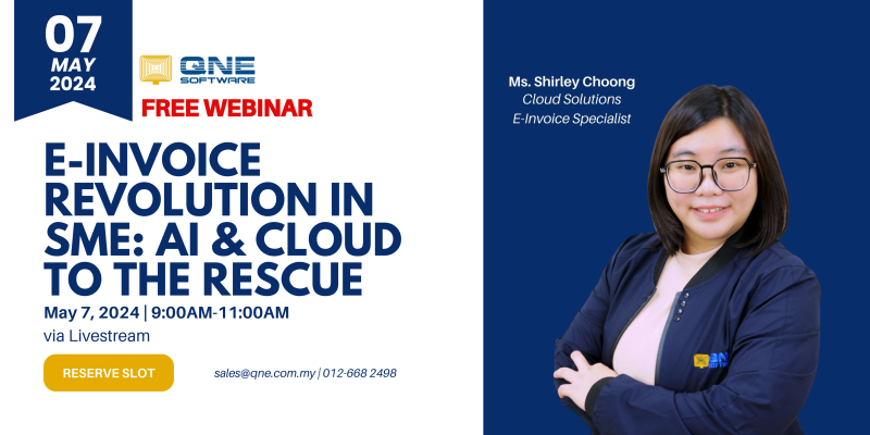 E Invoice Revolution In Sme Ai Cloud To The Rescue Qne Software